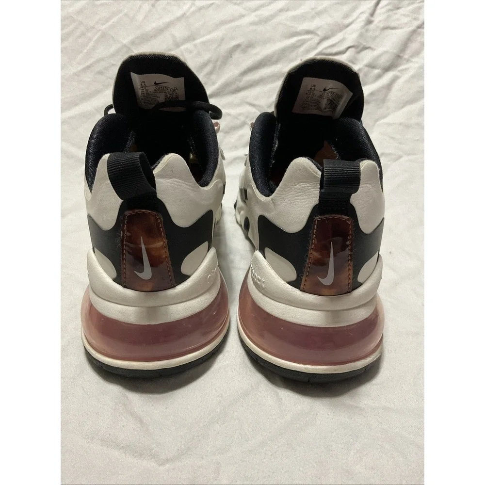 Nike Air 70 React Women's 8.5 Ivory Rose Athletic Running‎ Shoe CU4752-100